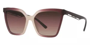 Bulgari Women's 56 mm Bordeaux Gradient Pink Sunglasses BV8253-5524E2-56