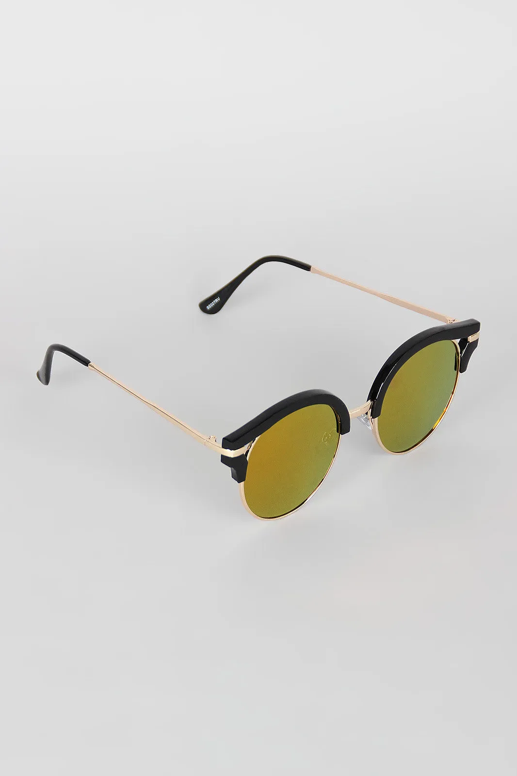 Cat Eye Cutout Retro Sunglasses