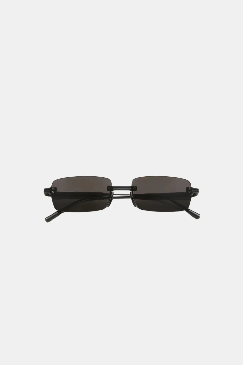 CHIMI EYEWEAR RIMLESS PARALLEL SUNGLASSES BLACK