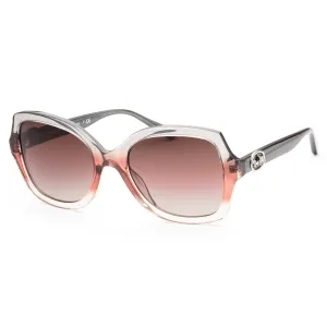 Coach Women's 56mm Grey Burgundy Gradient Sunglasses HC8295-562000-56