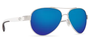 Costa Del Mar Loreto Sunglasses - Palladium / Blue Mirror 580P