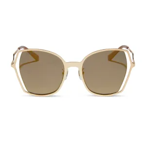 DONNA III - GOLD   GOLD MIRROR   POLARIZED SUNGLASSES