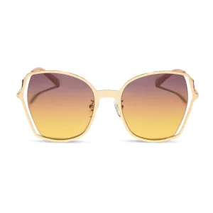 DONNA III - GOLD   INCA GRADIENT SUNGLASSES