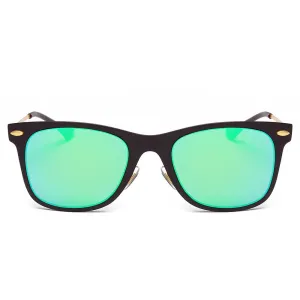 DUGALD | Horn Rim Rectangle Sunglasses