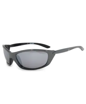 Harley Davidson Rectangle Sunglasses HDS0616 GRY 3F 62