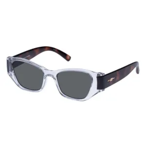 Le Specs Sweet Fantasy Sunglasses - Crystal Clear/Tort