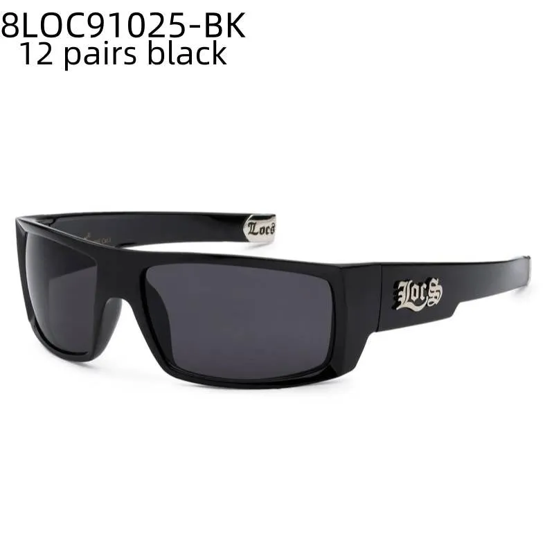 LOCS Wholesale Sunglasses 8LOC91025-BK