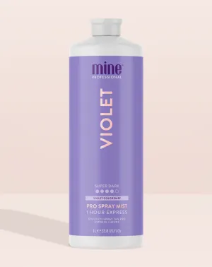 MineTan Violet Pro Spray Mist  33.8 oz / 1L