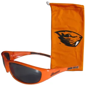 Oregon St. Beavers Sunglass and Bag Set