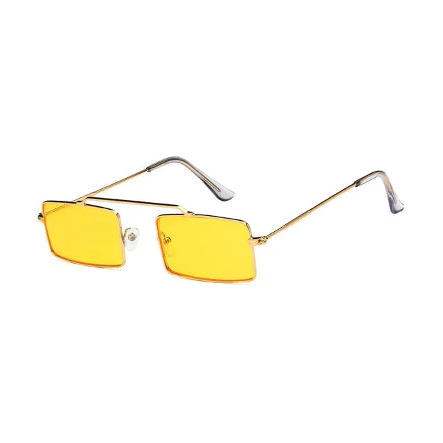 Pre Order:  Vintage Rectangle Single Bridge Sunglasses