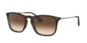 Ray-Ban Chris Non-Polarized Sunglasses - Havana/Brown Gradient