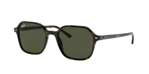 Ray-Ban John Non-Polarized Sunglasses - Tortoise/G-15 Green