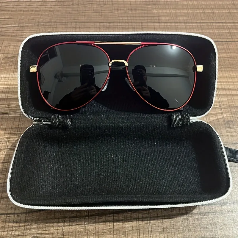 Stylish Polarized Sunglasses for Outdoor Activities with Protective Case