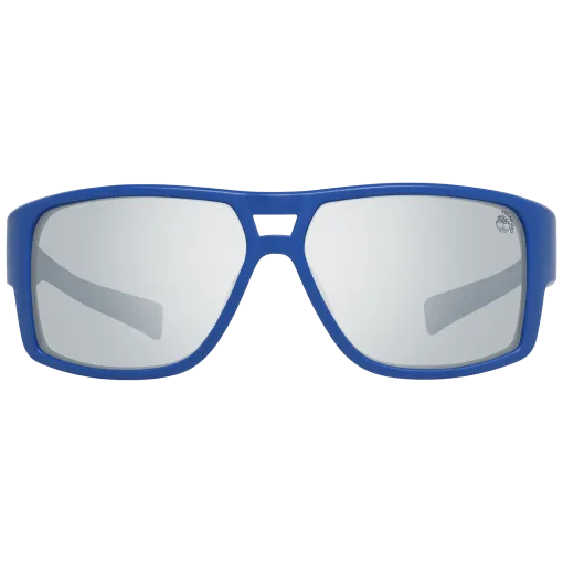 Timberland Men's Blue Rectangular Sunglasses