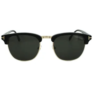 Tom Ford Henry Black & Gold Sunglasses