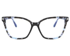 TOM FORD TF5812-B SQUARE CAT EYE OPTHALMIC GLASSES