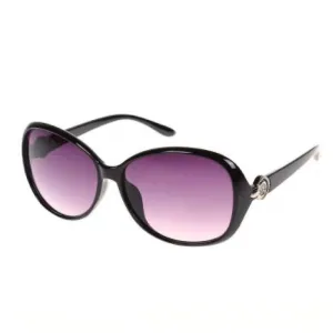 Violet Women Oval Sunglasses