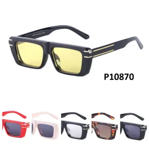 Wholesale Sunglasses Plastic Frame P10870