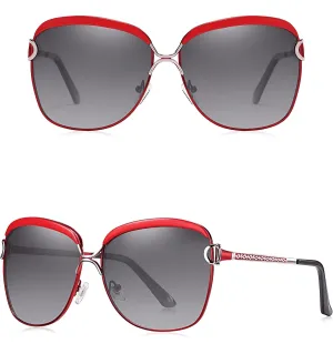 Women's Gradient Round Lens Sunglasses