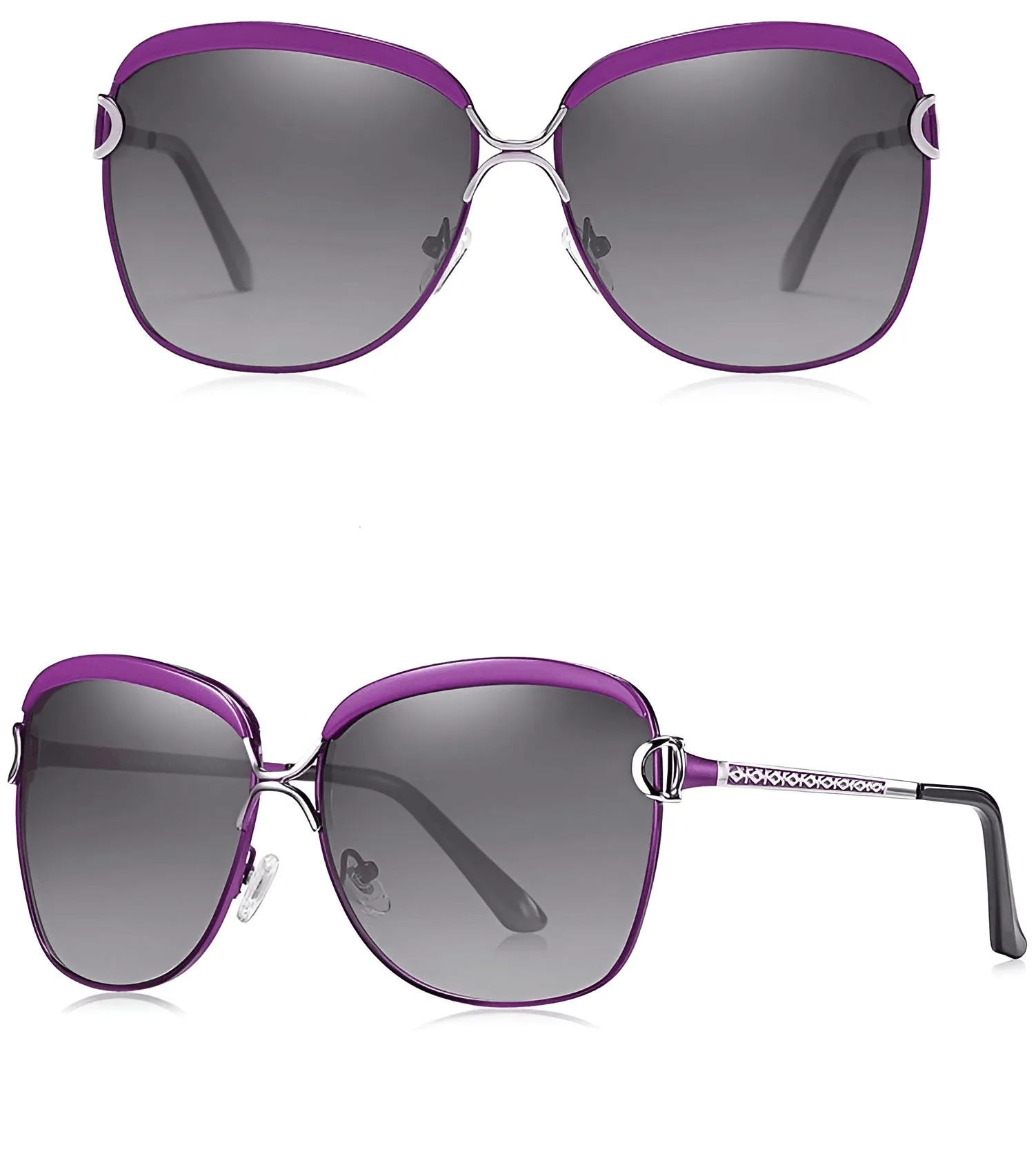 Women's Gradient Round Lens Sunglasses